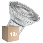 Voordeelpak 10x Ledvance LED Spot GU10 PAR16 6.1W 575lm 60D - 930 Warm Wit | Beste Kleurweergave - Dimbaar - Vervangt 80W