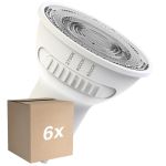 Voordeelpak 6x Osram LED Superstar Reflector Spot GU10 PAR16 4.2W 400lm 55D - 830-840-865 CCT | Vervangt 55W