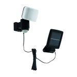 Eglo Wandlamp Casabas Solar Zwart 5W 470lm - 865 Daglicht | IP44