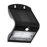 Eglo Wandlamp Lamozzo Solar Zwart 3W 440lm - 830-840 CCT | IP54 - Bewegings- en Lichtsensor