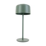 Eglo Tafellamp Roccanova Solar Staal Groen 2W 270lm - 830 Warm Wit | IP44 - Aanraak dimbaar - USB-C