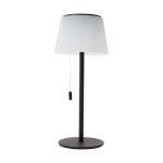 Eglo Tafellamp Scordiano Solar Staal Zwart 2W 220lm - 830-840-865 CCT | IP44 - USB-C
