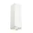 SLV Theo Up/Down Wandlamp Aluminium Wit | IP44 - Buitenverlichting - Geschikt voor 2x GU10 Max. 35W - Dimbaar