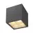 SLV Cube Aluminium Antraciet 15W 2200lm - 827-830 CCT | Dimbaar