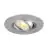 SLV New Tria 75 XL Spot Aluminium Grijs Rond | Zaagmaat 75mm - Geschikt voor 1x GU10 