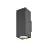 SLV Theo Pro L Wandlamp Aluminium Antraciet 10W 1200lm - 827 Zeer Warm Wit | Buitenverlichting - IP65