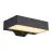 Nordlux Solar Monay Wandlamp Zwart 5W 200lm - 830 Warm Wit | Dimbaar