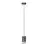 Emibig Hanglamp Fumiko Staal Zwart | Geschikt voor 1x GU10 - Max 10W
