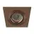 Noxion Inbouw Spot Boxi MR16 Kantelbaar Textuur & Glanzend Goud | Zaagmaat 80mm - IP20 - Incl. GU10 Fitting