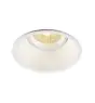 SLV Horn-O Spot Aluminium Whit Ronde | Zaagmaat 95mm - Geschikt voor 1x GU10 