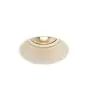 SLV Horn-T Spot Staal Wit Rond | Zaagmaat 180mm - Geschikt voor 1x GU10 (AR111) 