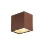 SLV Sitra Cube Wandlamp Aluminium Overig 11W 1270lm - 840 Koel Wit | Buitenverlichting - IP65