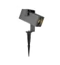 SLV Theo Beugel Prikspot Aluminium Antraciet | IP65 - Geschikt voor 1x GU10 Max. 7W - Dimbaar