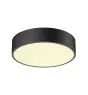 SLV Medo Pro 30 Wand en Plafondlamp Aluminium Zwart Rond 10W 1250lm - 930-940 CCT | IP50 - Beste Kleurweergave - Dali Dimbaar 