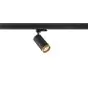 SLV Grip! L Plafond Spot Aluminium Zwart | Geschikt voor 1x GU10 Max. 6W - Dimbaar