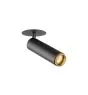 SLV Grip! Staal Spot Zwart 21W 2010lm - 930 Warm Wit | Beste Kleurweergave - Dimbaar