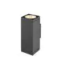 SLV Helia Pro L Up/Down Wandlamp Aluminium Wit 30W 3600lm - 827 Zeer Warm Wit | Buitenverlichting - IP65 - Dimbaar