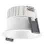 Ledvance LED Spot Donkerlight Aluminium Wit 8W 640lm 36D - 927 Zeer Warm Wit | Zaagmaat 68mm - IP44 - Beste Kleurweergave - Dimbaar