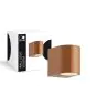 D'Lite Wandlamp Vossem Bronze| IP54 - Geschikt voor 1x GU10 