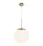 Nordlux Grant Pendelarmatuur Glas Goud | Geschikt voor E27