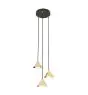 Emibig Hanglamp Elit Staal Zwart | Geschikt voor 3x GX53 - Max 12W