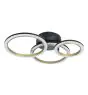 Eglo Plafondlamp Calliera Staal Zwart, Messing 20W 2500lm - 830 Warm Wit | Dimbaar