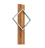 Eglo Wandlamp Boyal Hout Zwart, Roestig 13W 1750lm - 830 Warm Wit