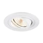 SLV New Tria 75 Spot Aluminium Wit Rond 8.3W 705lm 38D - 927 Zeer Warm Wit | Zaagmaat 75mm -  Beste Kleurweergave - Dimbaar 