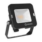Ledvance LED Floodlight Compact Zwart 10W 900lm 100D - 830 Warm Wit | IP65 - Symmetrisch 