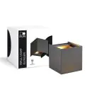 D'Lite Wandlamp Elingen Zwart Up & Down 4.9W 480lm - 830 Warm Wit | IP65