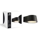 D'Lite Wandlamp Lira Zwart 7W 600lm 830 Warm Wit | IP54
