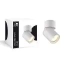 D'Lite Plafond Spot Clio Wit Kantelbaar| Geschikt voor 1x GU10