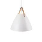 DFTP by Nordlux Pendelarmatuur Strap 48 Wit - Metaal | E27 Max 40W