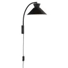 Nordlux Dial Wandlamp Metaal Zwart | Geschikt voor 1x E27