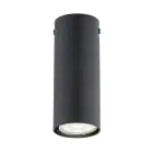 Emibig Plafondlamp Tecno Staal Zwart | Geschikt voor 1x GU10 - Max 8W