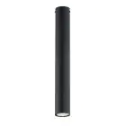 Emibig Plafondlamp Tecno Staal Zwart | Geschikt voor 1x GU10 - Max 8W