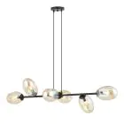 Emibig Hanglamp Pandora Staal Zwart | Geschikt voor 6x E14 - Max 10W