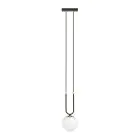 Emibig Hanglamp Glam Staal Zwart | Geschikt voor 1x E14 - Max 10W