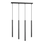Emibig Hanglamp Selter Staal Zwart | Geschikt voor 4x G9 - Max 8W
