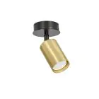 Emibig Plafondlamp Zen Staal Zwart | Geschikt voor 1x GU10 - Max 10W