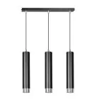 Emibig Hanglamp Kibo Staal Zwart | Geschikt voor 3x GU10 - Max 10W
