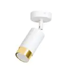 Emibig Plafondlamp Hiro Staal Wit | Geschikt voor 1x GU10 - Max 10W