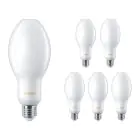 Voordeelpak 6x Philips TrueForce Core LED E27 HPL/SON Mat 18W 3000lm 300D - 840 Koel Wit | Vervangt 80W
