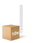 Voordeelpak 10x Noxion Lucent PL-S LED  6W - 827 Zeer Warm Wit | 2-Pin - Vervangt 11W