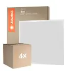Voordeelpak 4x Ledvance LED Paneel Eco 36W 3600lm - 840 Koel Wit | 60x60cm - UGR 