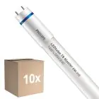 Voordeelpak 10x Philips LED Buis T8 MASTER (EM/Mains) Ultra Output 16W 2500lm - 840 Koel Wit | 105cm - Vervangt 38W