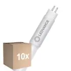 Voordeelpak 10x Ledvance LED Buis T5 AC Mains P Mains (AC) High Efficiency 11W 1550lm - 830 Warm Wit | 85cm - Vervangt 21W