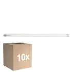 Voordeelpak 10x Sylvania ToLEDo Superia LED Buis T8 (EM/Mains) Ultra Efficiency 16.8W 3100lm - 840 Koel Wit | 120cm - Vervangt 36W
