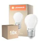 Voordeelpak 10x Ledvance Classic LED E27 Peer Mat 3.4W 470lm - 827 Zeer Warm Wit | Dimbaar - Vervangt 40W