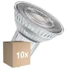 Voordeelpak 10x Ledvance LED Spot GU10 PAR16 3.7W 350lm 36D - 930 Warm Wit | Beste Kleurweergave - Dimbaar - Vervangt 35W